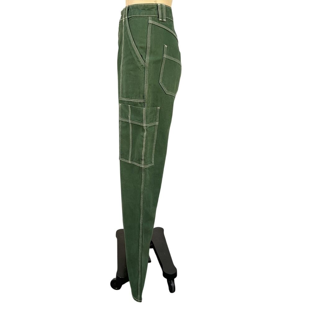 Helsa Utility Green Cargo Pants Size S - Picture 4 of 7